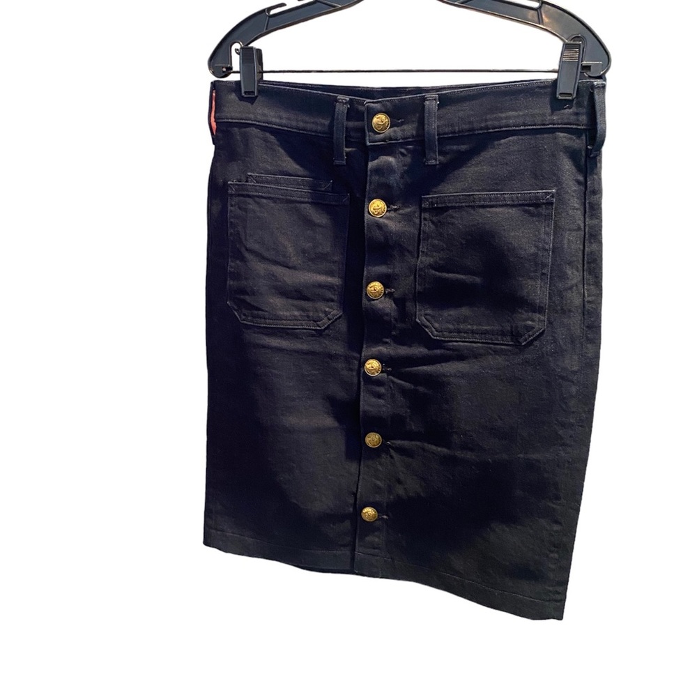 Cute Dark Blue Denim Skirt size 8 by Polo Ralph Lauren.